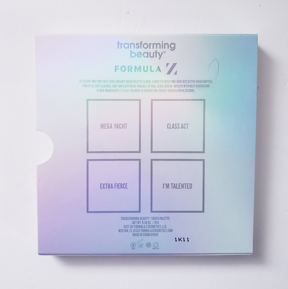 💚2/$20 Formula Z Transforming Beauty Cheek Palette - Picture 4 of 11